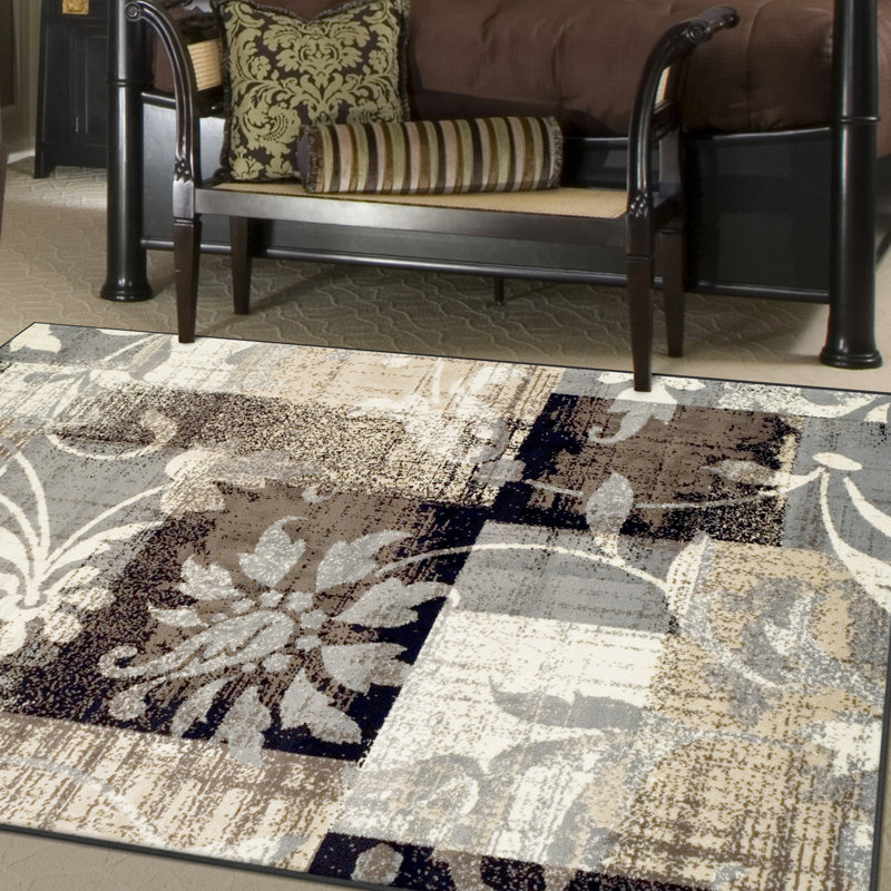 Andover Mills™ Manseau Brown/Grey Area Rug & Reviews Wayfair.ca